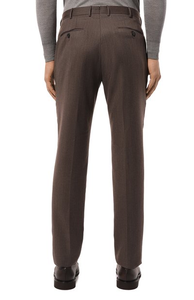 Шерстяные брюки ZEGNA, арт. 75TB12/811F32A8, фото 4