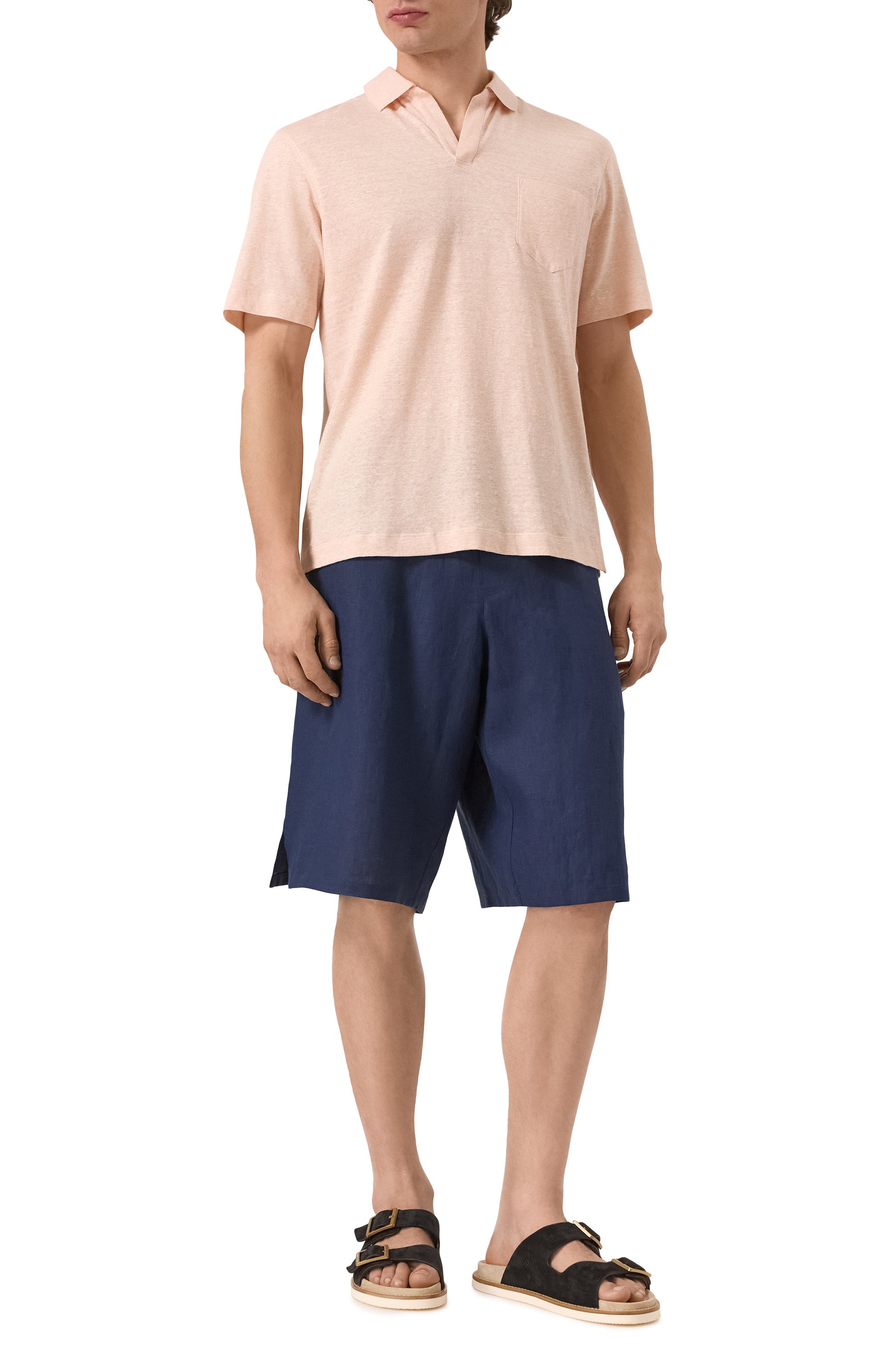 Поло изо льна и хлопка SEASE, арт. TP30R/221TJ, фото 2