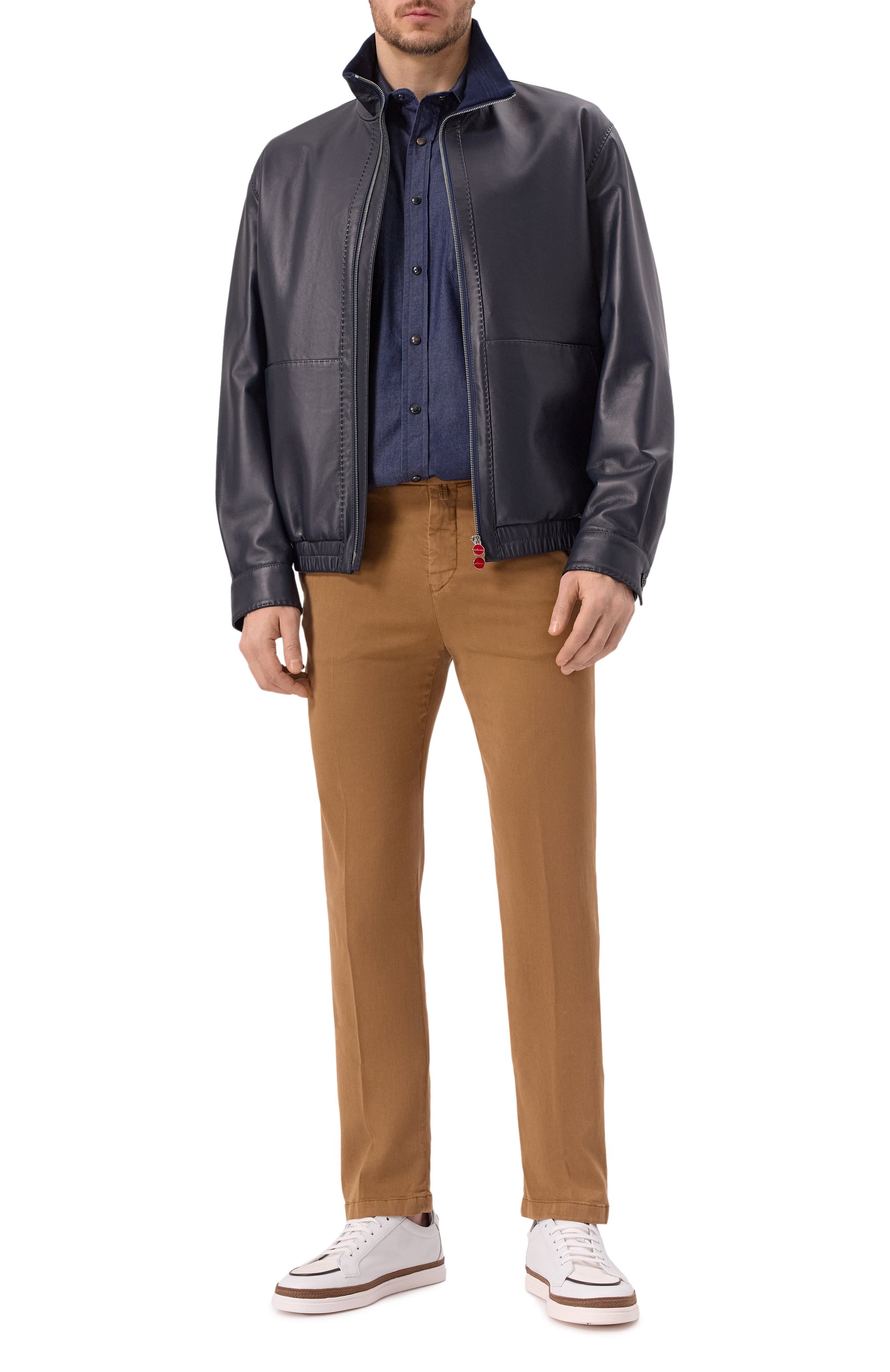 Кожаная куртка KITON, арт. UW2056V0822F17, фото 2