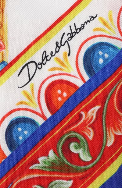 Шелковый шарф-твилли DOLCE & GABBANA, арт. FS215A/GDDWL, фото 3