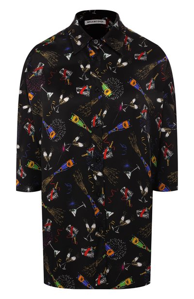 Женская шелковая блузка BALENCIAGA, арт. 595038/TGLF1