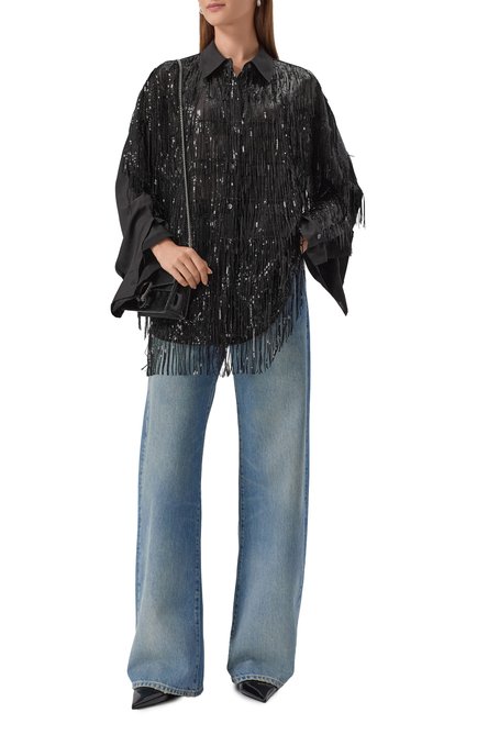 Женская рубашка с отделкой пайетками 3.1 PHILLIP LIM, арт. P252-21687SFR