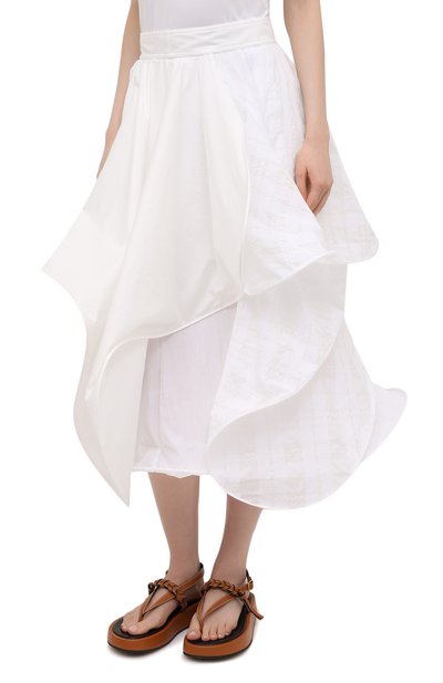 Хлопковая юбка LOEWE, арт. S540Y08X13, фото 3