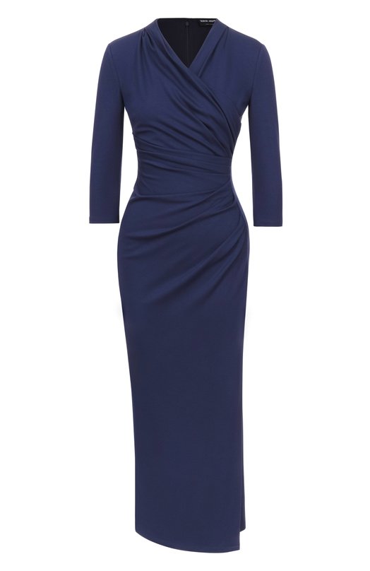 Платье из вискозы Giorgio Armani GW003209/AF15509 Синий GW003209/AF15509