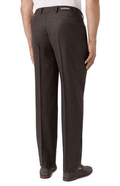 Шерстяные брюки CORNELIANI, арт. 264B08-2618581, фото 4