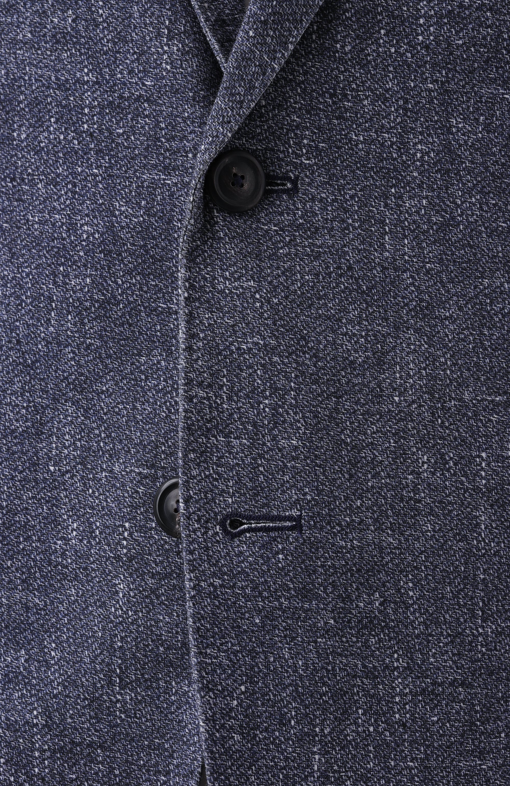 Хлопковый пиджак CIRCOLO 1901 синего цвета по цене 63400 руб., арт. CN4776, фото 8 Хлопковый пиджак CIRCOLO 1901, арт. CN4776, фото 8