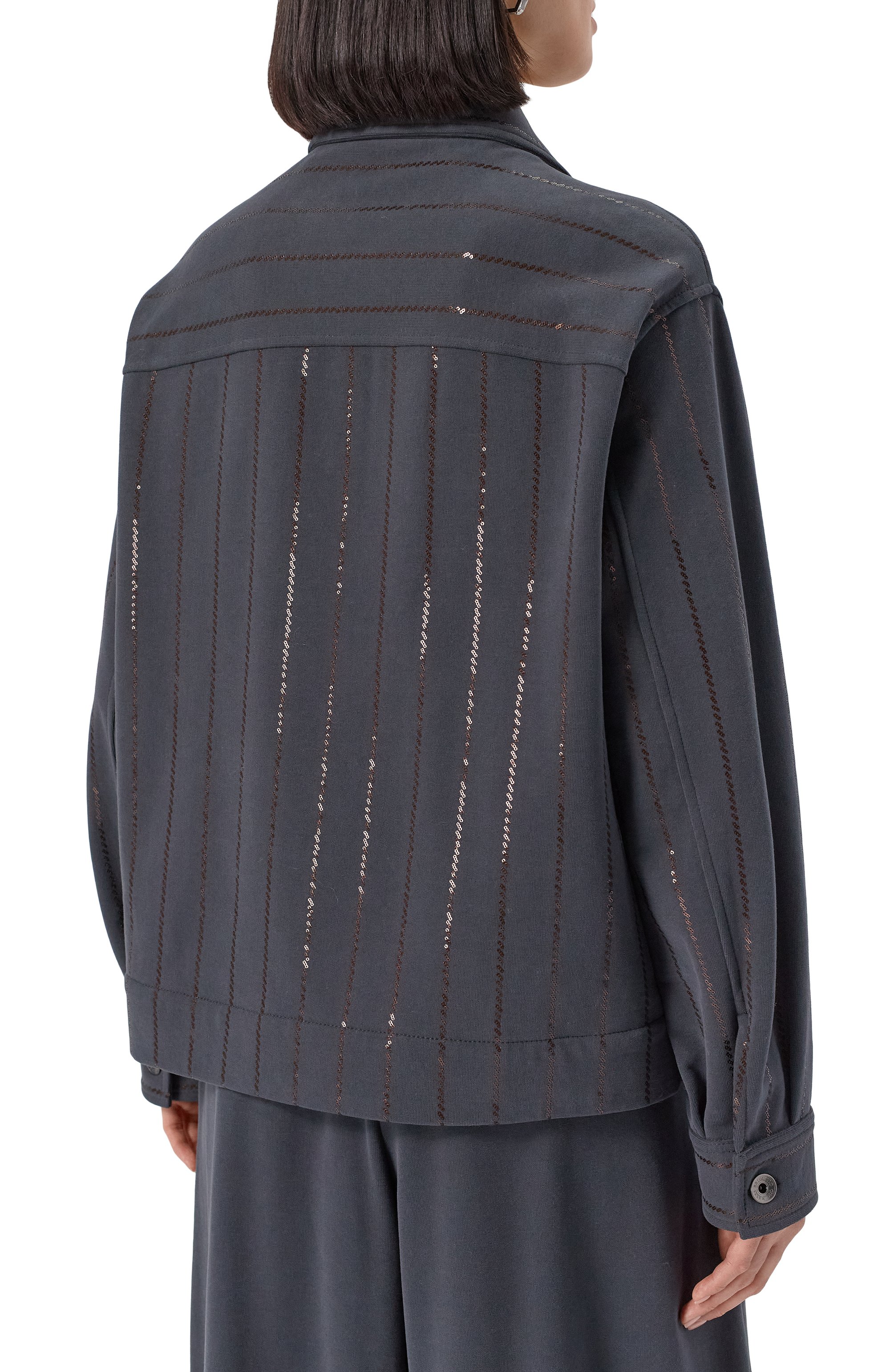 Хлопковая рубашка BRUNELLO CUCINELLI, арт. MP05NS0806, фото 4