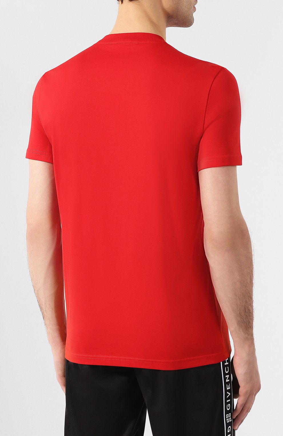Хлопковая футболка GIVENCHY, арт. BM70K93002, фото 4