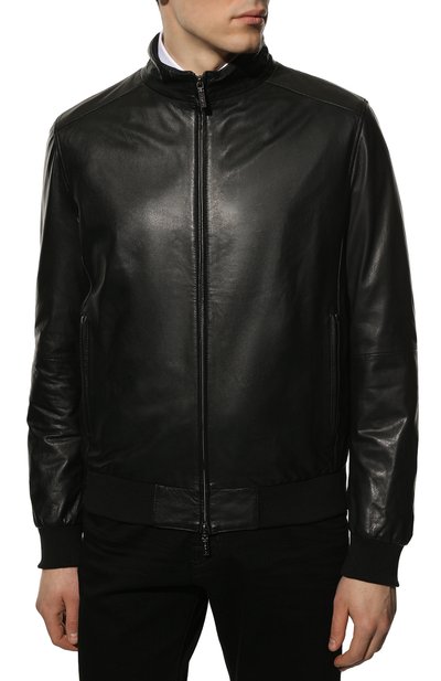 Кожаный бомбер GIMO'S, арт. 22PE.1.110.67U, фото 3