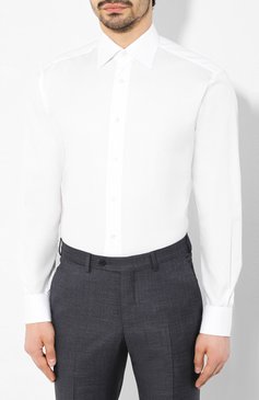 Хлопковая сорочка BRIONI, арт. RCLU1R/P90B4, фото 3