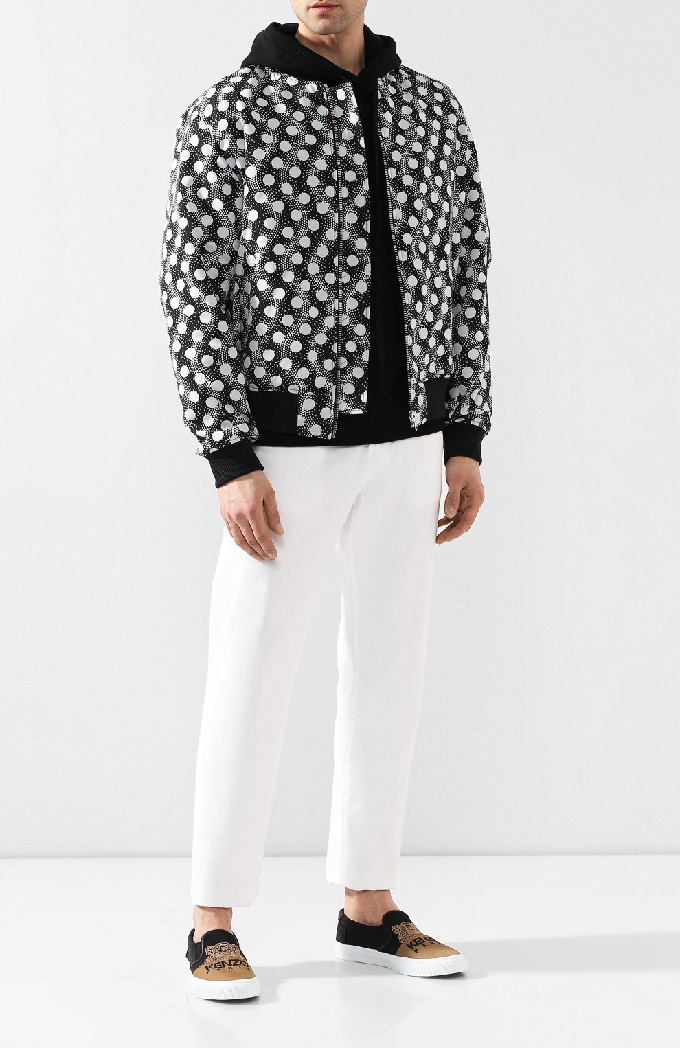 Текстильные слипоны KENZO, арт. F955SN103F75, фото 2