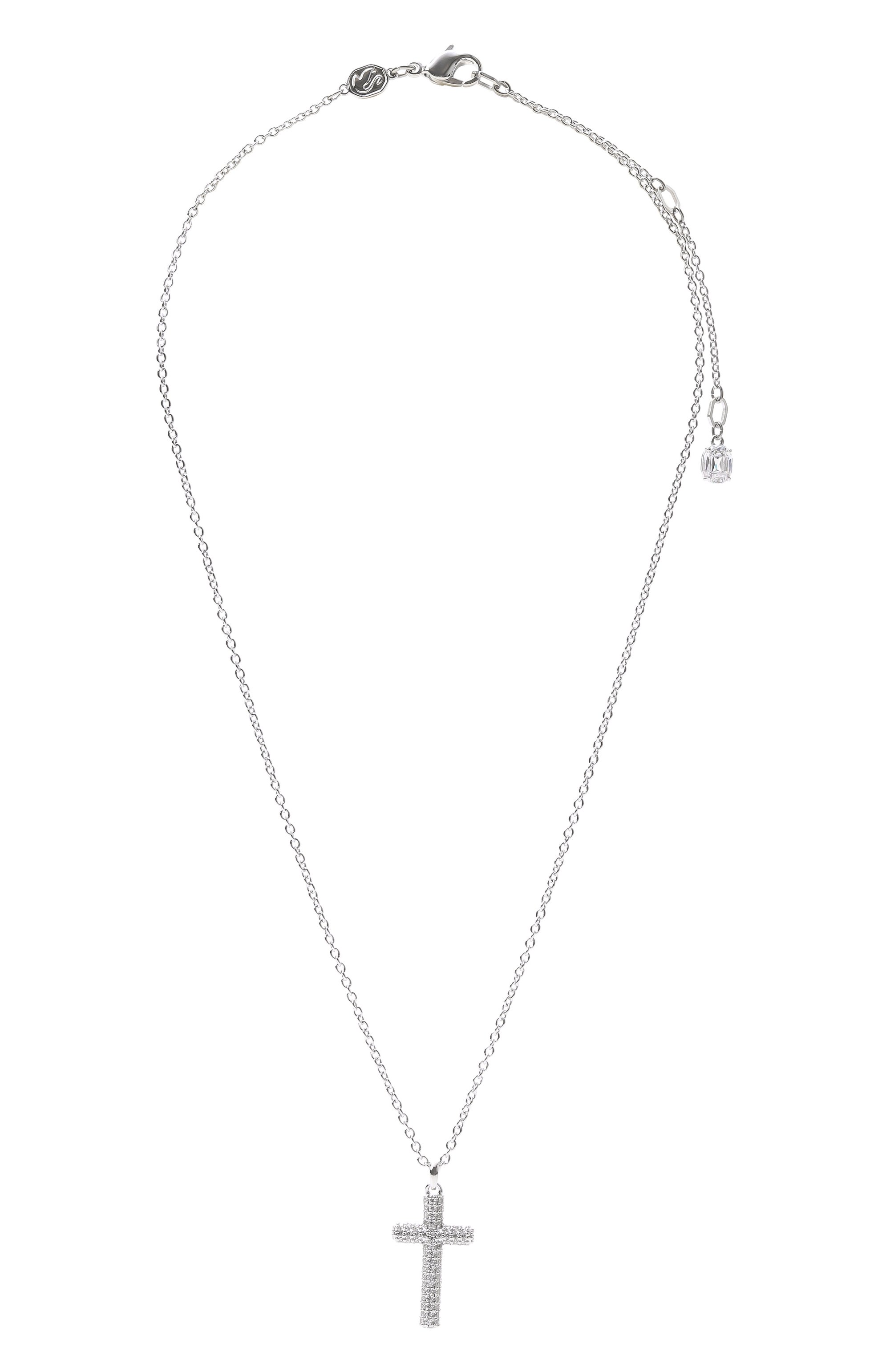 Подвеска insigne SWAROVSKI серебряного цвета по цене 21400 руб., арт. 5675577, фото 1 Подвеска insigne SWAROVSKI, арт. 5675577, фото 1