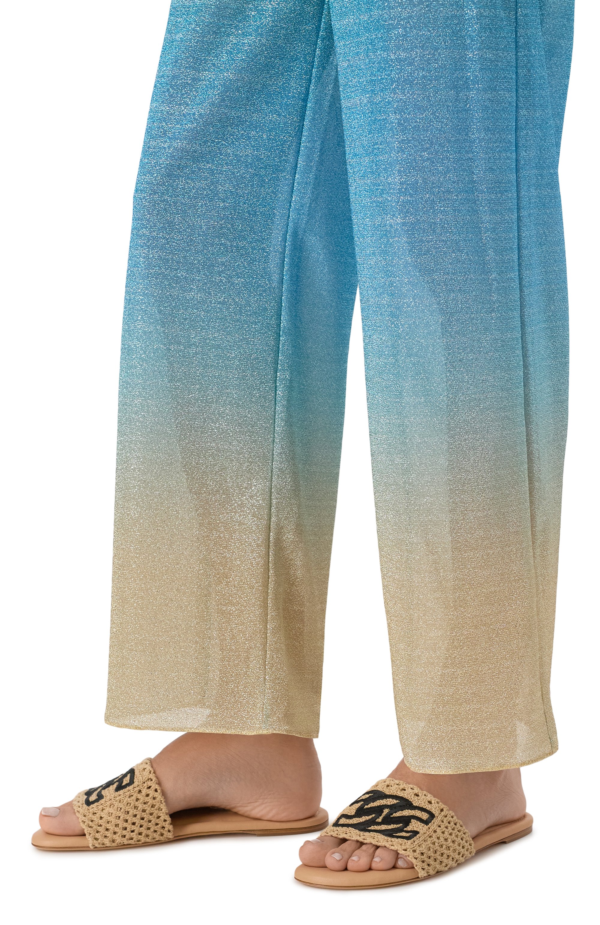 Текстильные шлепанцы positano CASADEI, арт. 1M493J0101/T0517, фото 3