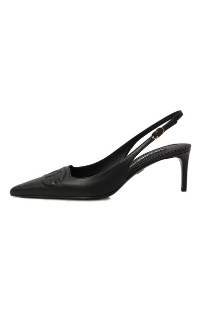 Кожаные туфли lollo DOLCE & GABBANA, арт. CG0676/AW576, фото 4