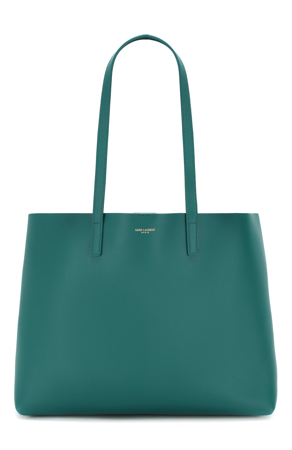 Сумка-тоут shopping large SAINT LAURENT зеленого цвета по цене 192500 руб., арт. 394195/CSV0J, фото 1 Сумка-тоут shopping large SAINT LAURENT, арт. 394195/CSV0J, фото 1