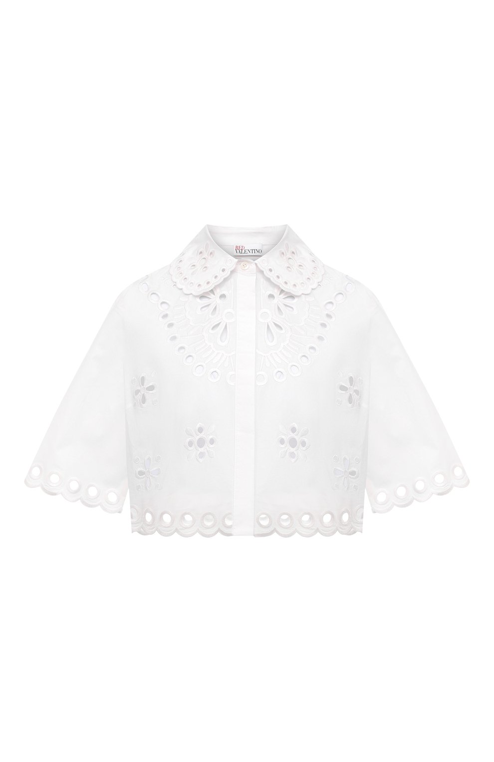 Хлоп ковая блузка REDVALENTINO, арт. VR0AA02S/5TC, фото 1