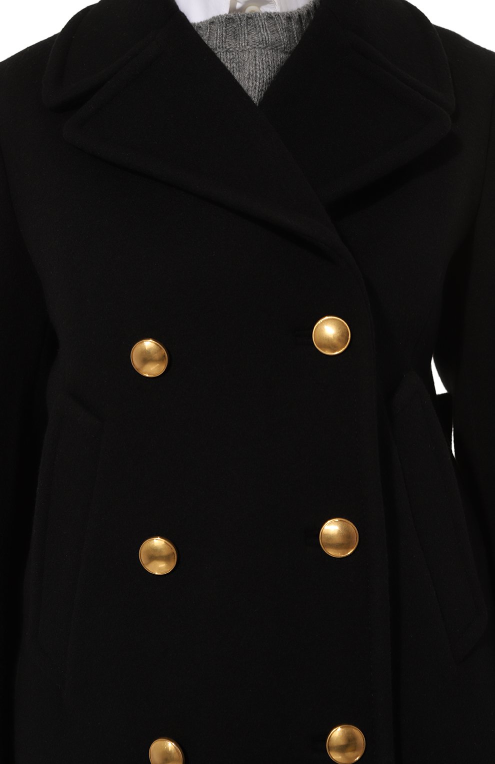 Шерстяное полупальто PRADA, арт. P693MG-1UNU-F0002-212, фото 5