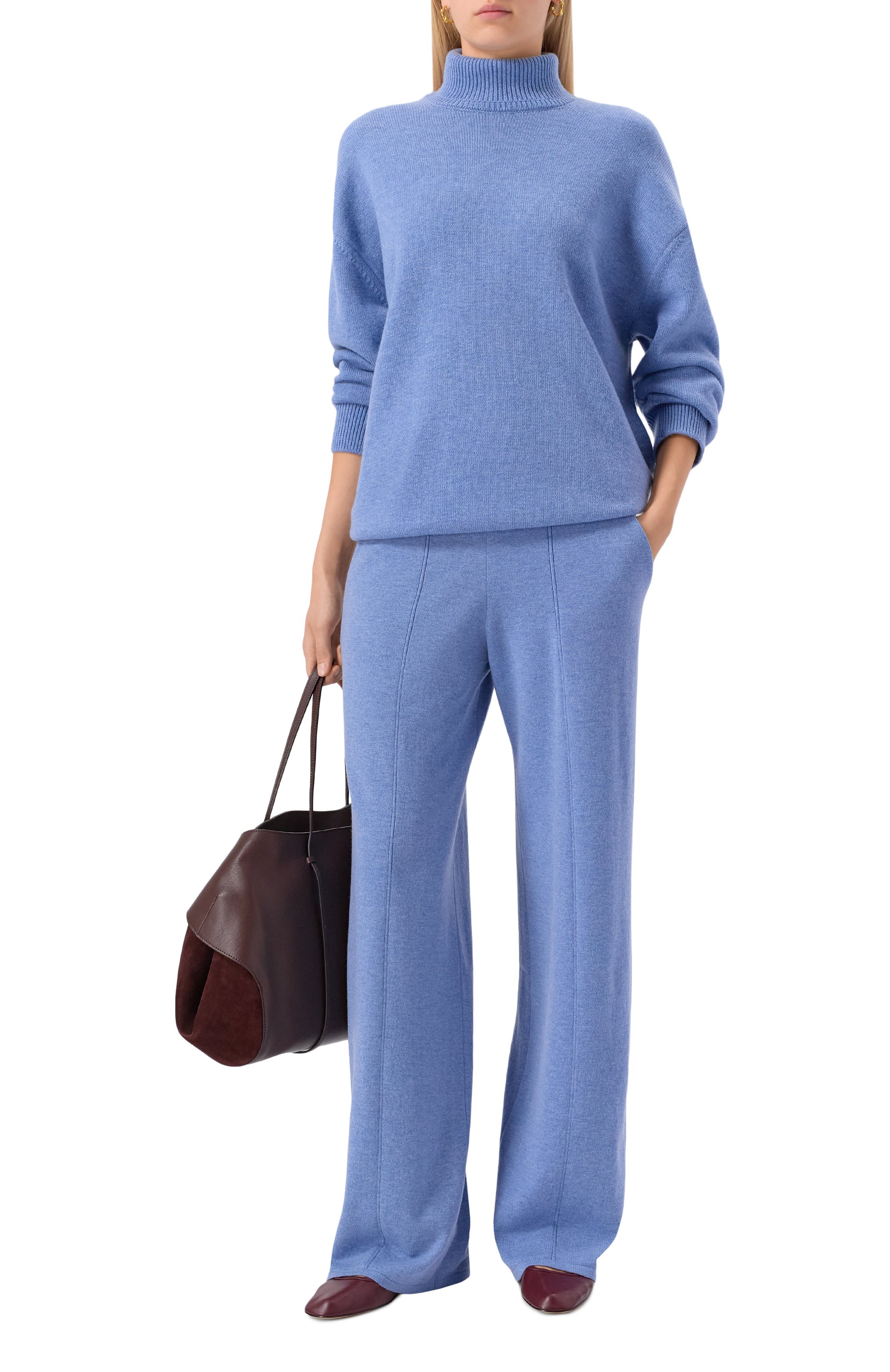 Брюки из шерсти и кашемира FREEAGE, арт. W26.PT041.2030.401, фото 2