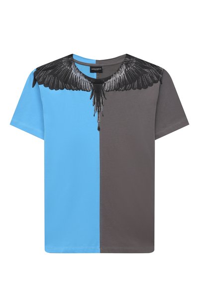 Хлопковая футболка MARCELO BURLON KIDS OF MILAN, арт. 21E/B/MB/1108/0010/8-14Y, фото 1