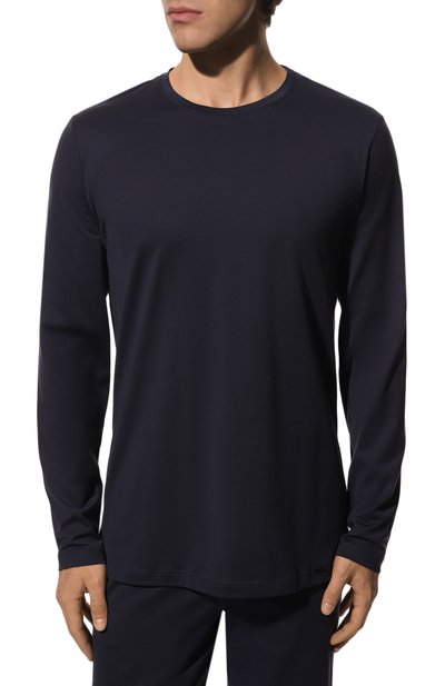 Хлопковый лонгслив HANRO, арт. 075431., фото 3