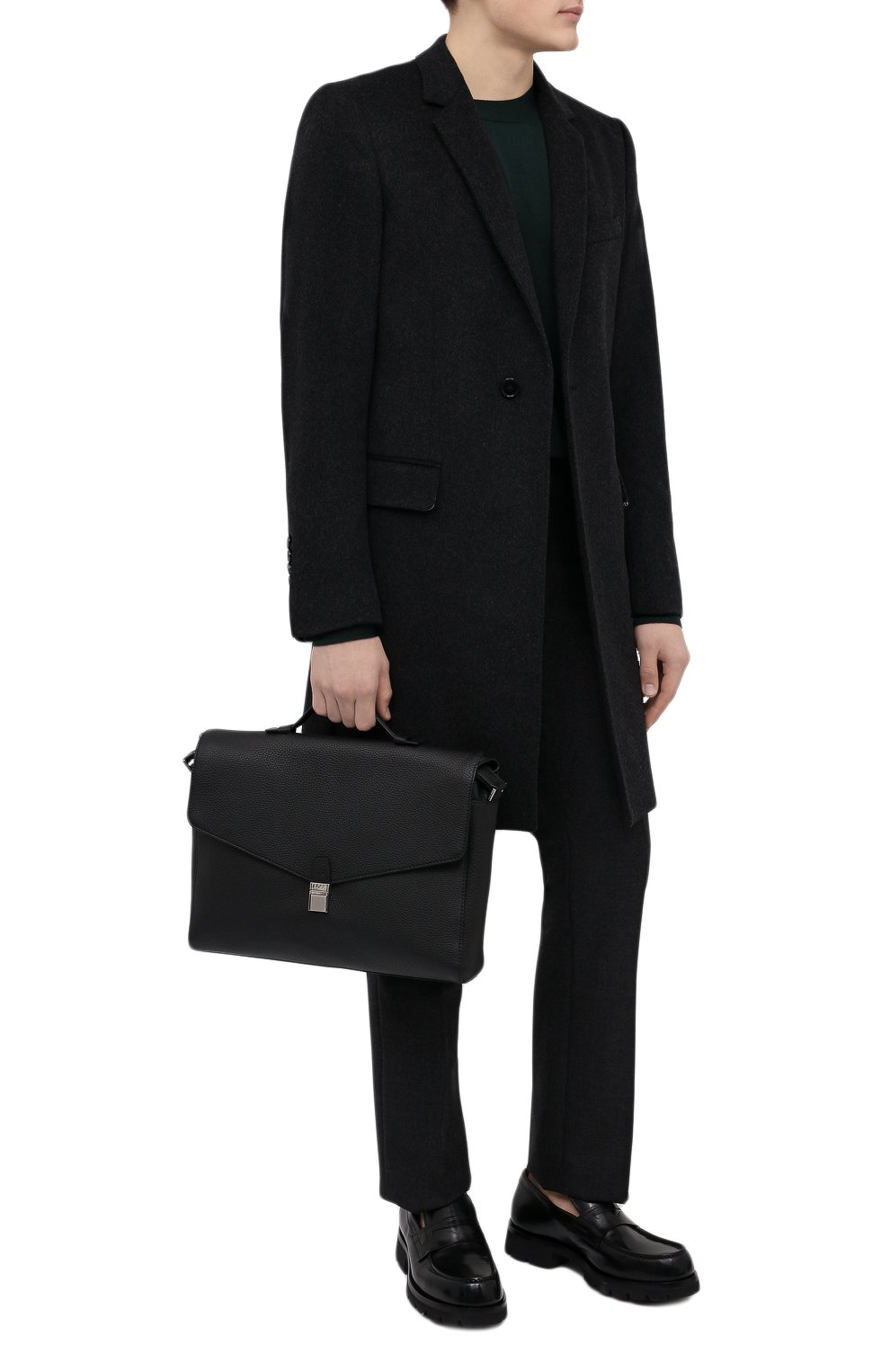 Кожаный портфель BOSS, арт. 50466664, фото 3