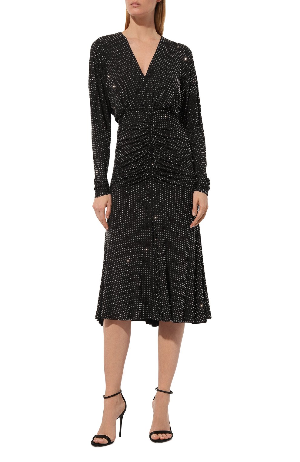 Платье с отделкой стразами PINKO, арт. 104455/A288, фото 3