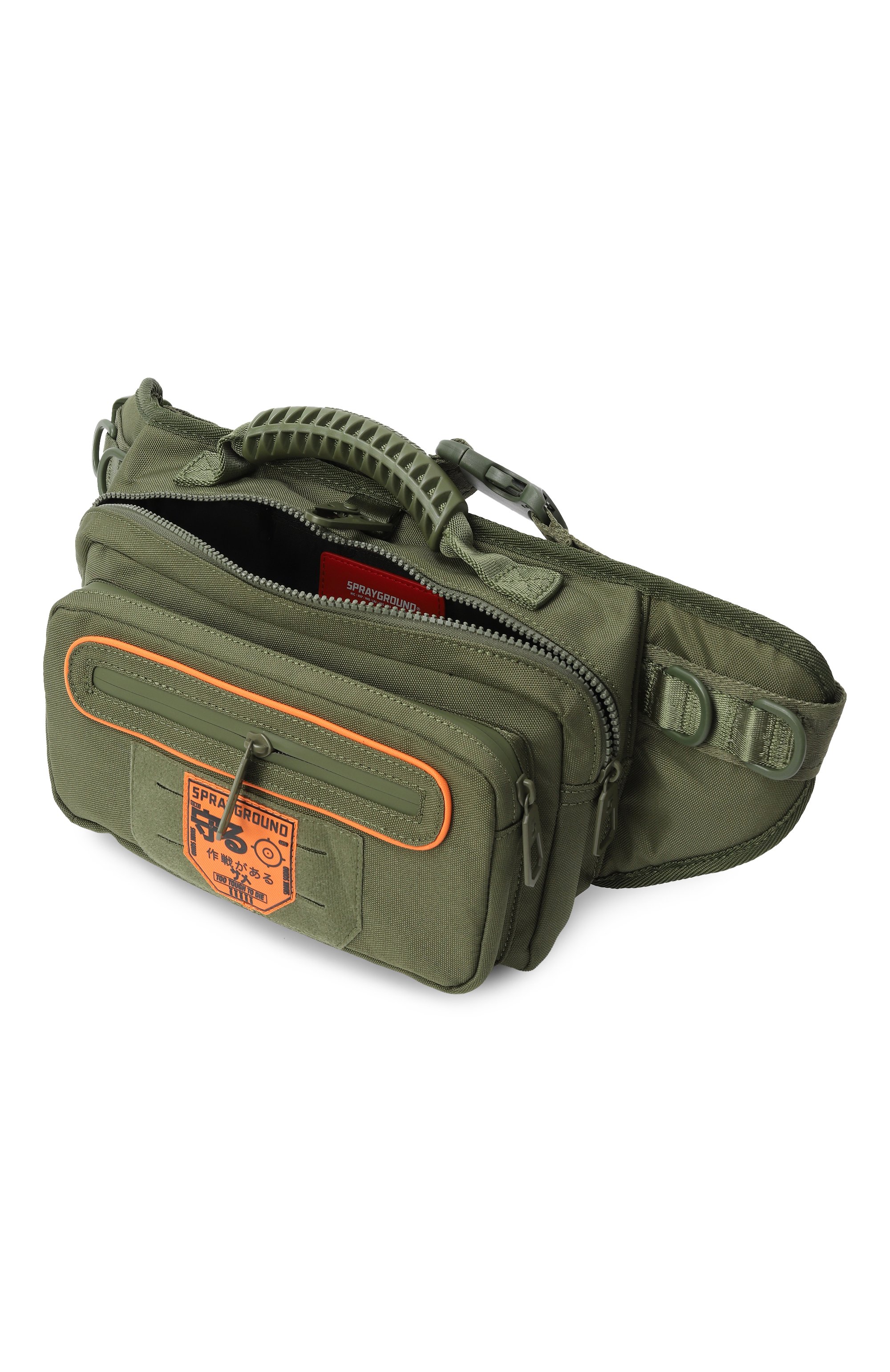 Поясная сумка ops shark SPRAYGROUND хаки цвета по цене 16000 руб., арт. 910B7437NSZ, фото 3 Поясная сумка ops shark SPRAYGROUND, арт. 910B7437NSZ, фото 3