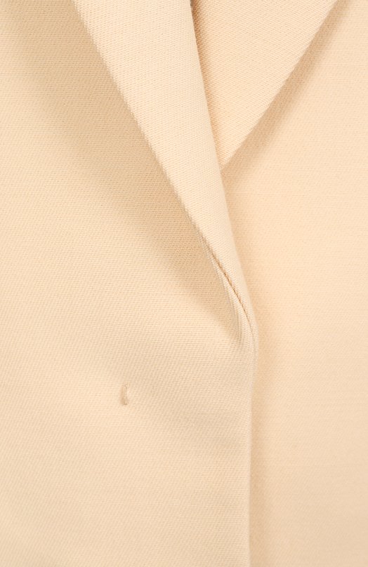 Шерстяной жакет Jil Sander J01BN0136-J40218 Бежевый  J01BN0136-J40218 Фото 6