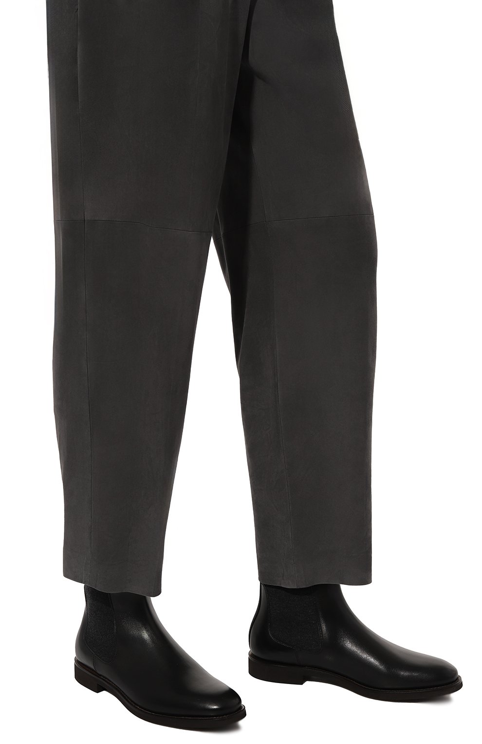 Кожаные челси BRUNELLO CUCINELLI, арт. MZ0LG2766P, фото 3