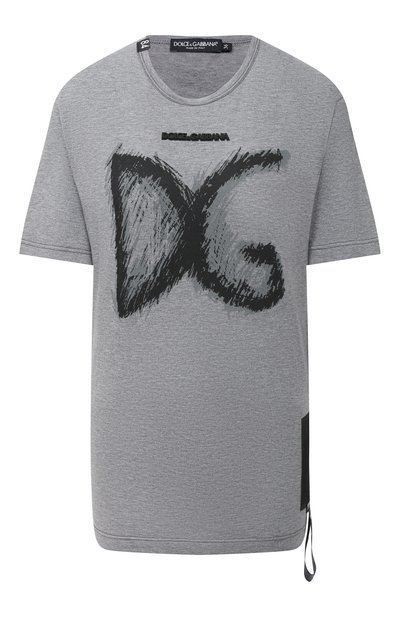 Женская хлопковая футболка DOLCE & GABBANA, арт. F8M31Z/G7XEL