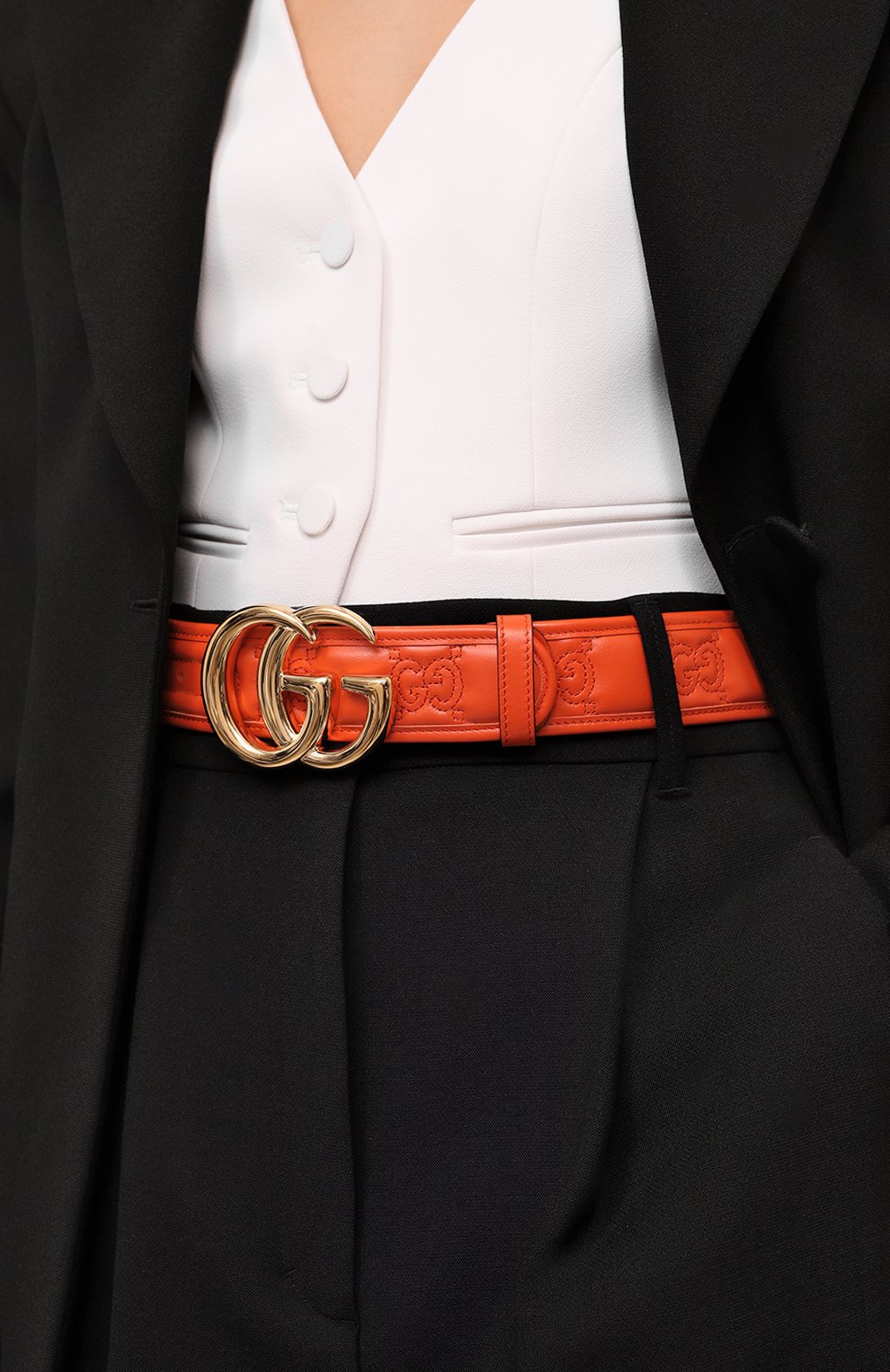 Кожаный ремень GUCCI, арт. 400593/UM8IG, фото 2