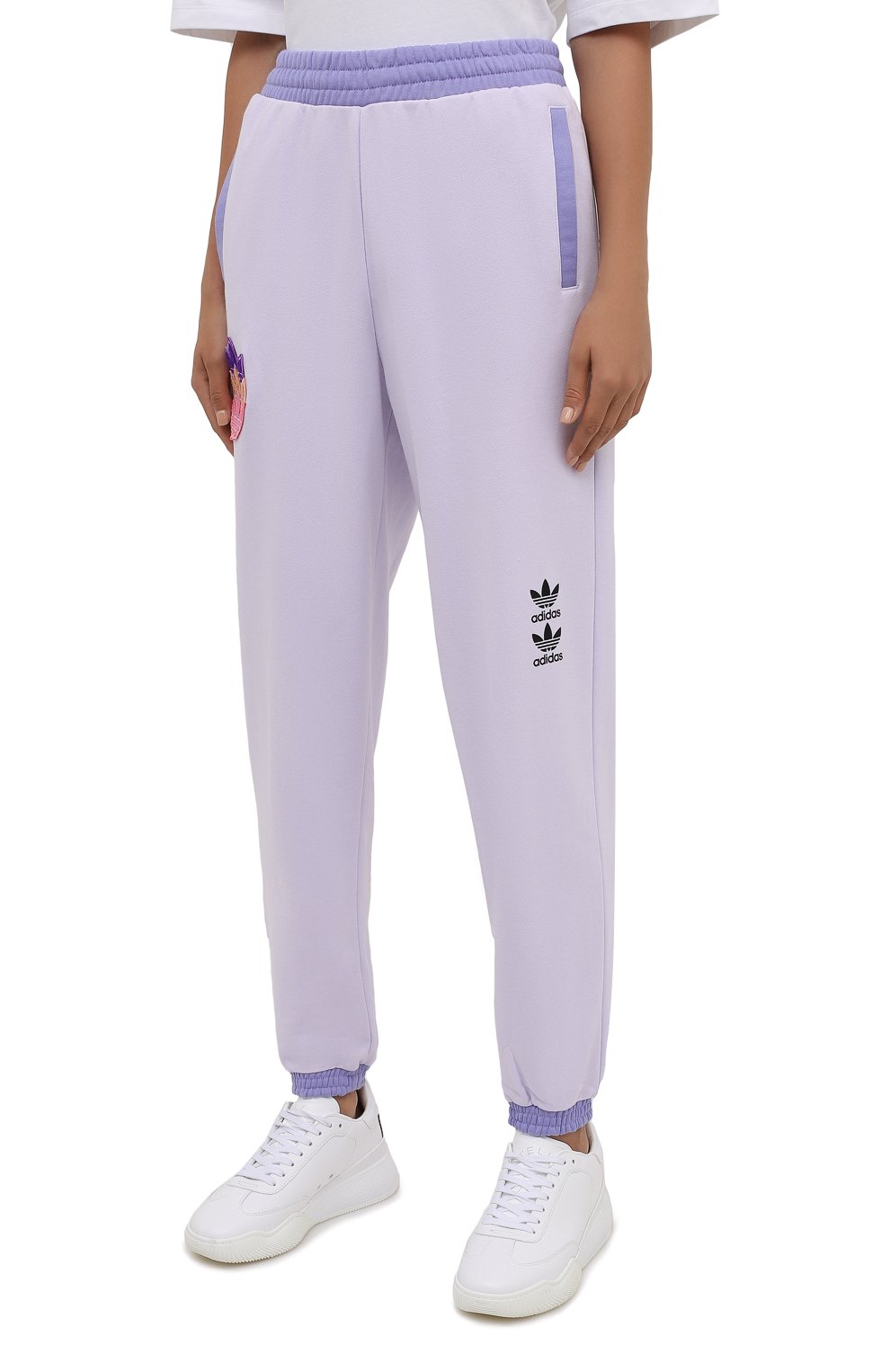 Хлопковые джоггеры ADIDAS ORIGINALS, арт. H22750, фото 3