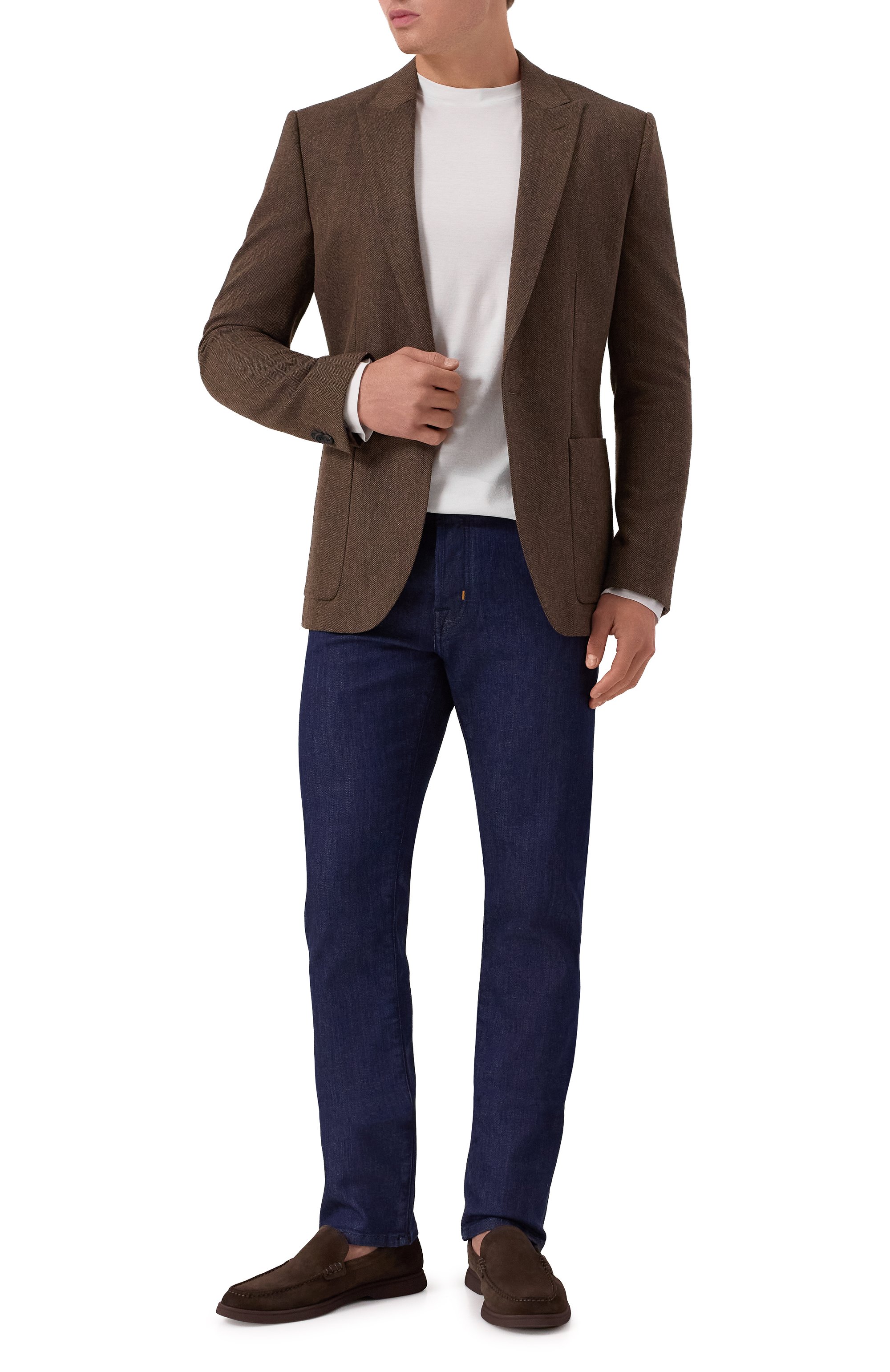 Замшевые лоферы sienne BOSS, арт. 50543083, фото 2