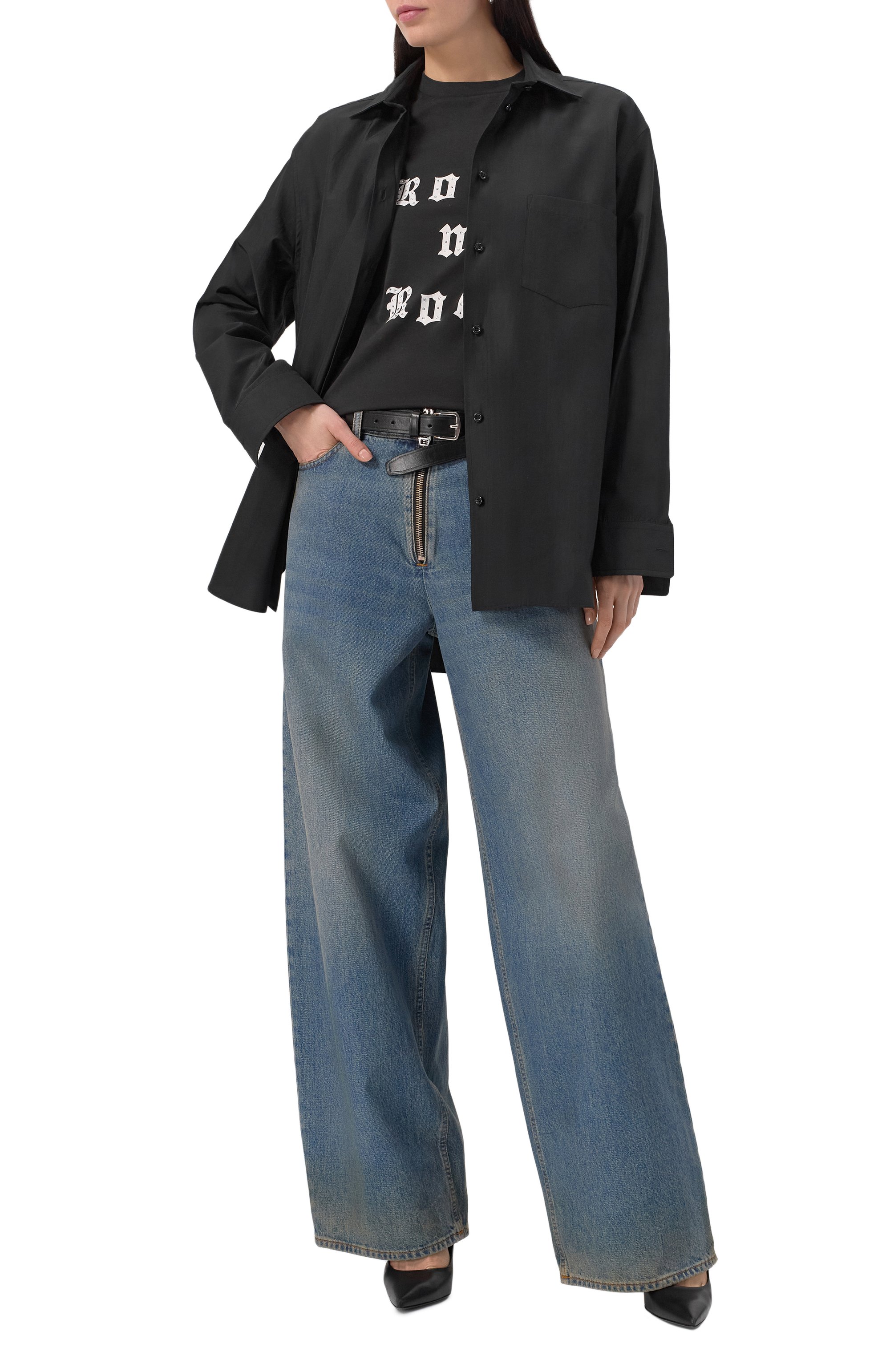 Хлопковая футболка ZADIG AND VOLTAIRE, арт. JWTS02770, фото 2