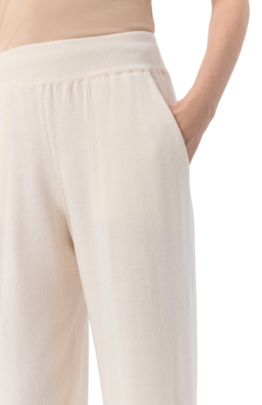 Брюки из шерсти и кашемира Freeage LW25.PT041.2030.101 Кремовый  LW25.PT041.2030.101 Фото 5