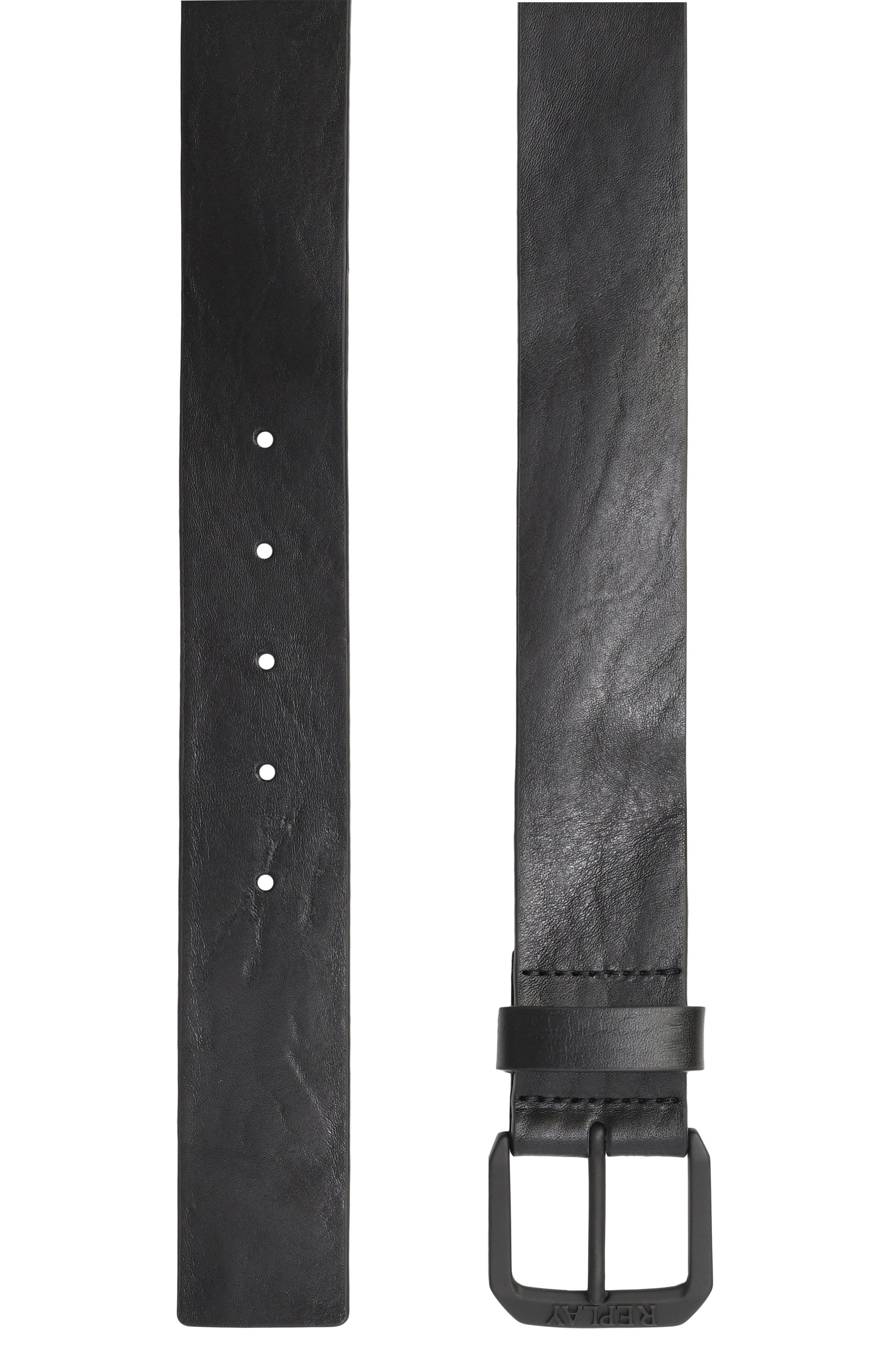 Кожаный ремень REPLAY черного цвета по цене 6995 руб., арт. AM2515.000.A3077, фото 3 Кожаный ремень REPLAY, арт. AM2515.000.A3077, фото 3