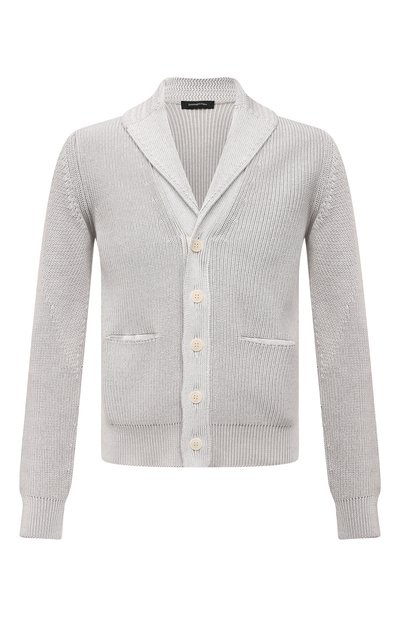 Кардиган из хлопка и шелка ZEGNA, арт. UZD82/155, фото 1