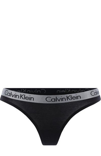 Трусы-стринги с логотипом бренда CALVIN KLEIN, арт. 000QD3539E, фото 1