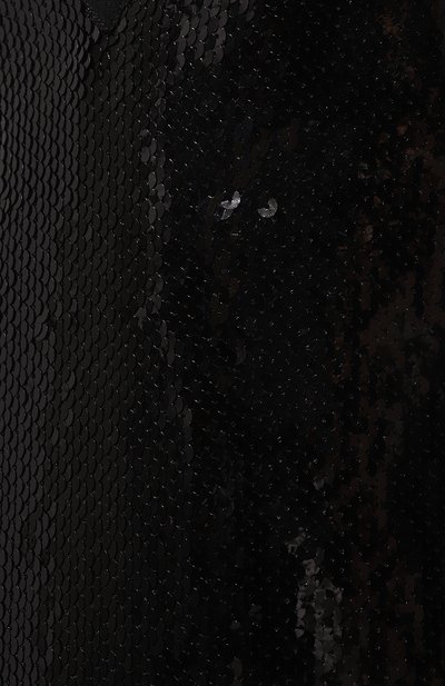 Платье с отделкой пайетками N21 черного цвета по цене 92400 руб., арт. H191/4728, фото 5 Платье с отделкой пайетками N21, арт. H191/4728, фото 5