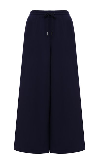 Хлопковые широкие брюки с разрезами FENTY PUMA BY RIHANNA темно-синего цвета по цене 12600 руб., арт. 57576801, фото 1 Хлопковые широкие брюки с разрезами FENTY PUMA BY RIHANNA, арт. 57576801, фото 1