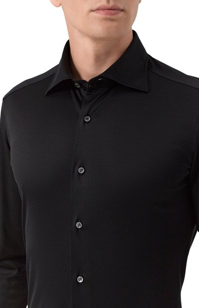 Хлопковая сорочка MVST, арт. SLIM/GABRIELLE/R0UND/1628-JERSEY (INTERL0CK), фото 5