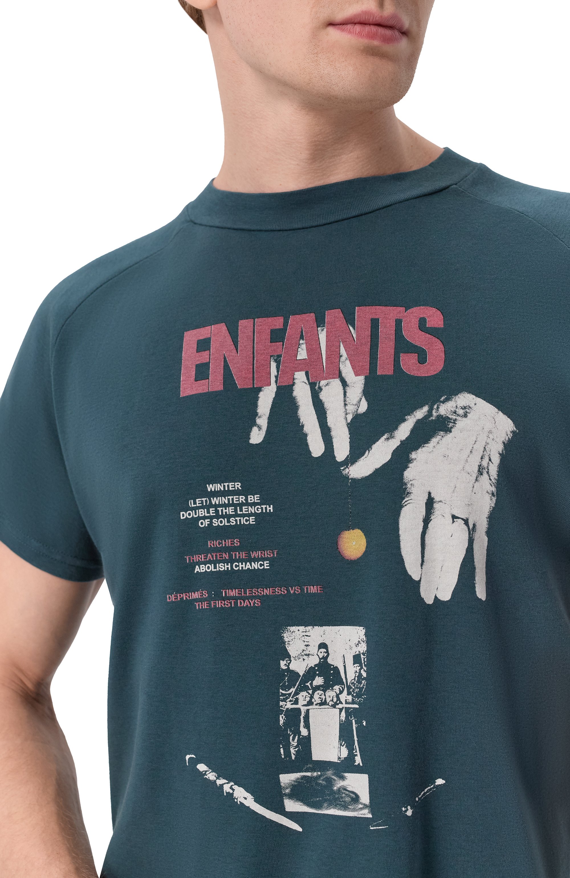 Хлопковая футболка ENFANTS RICHES DEPRIMES, арт. 010-875/C0TT0N, фото 6