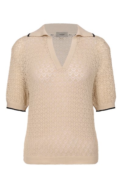 Женское хлопковое поло AGNONA, арт. K311055E/7C080PE