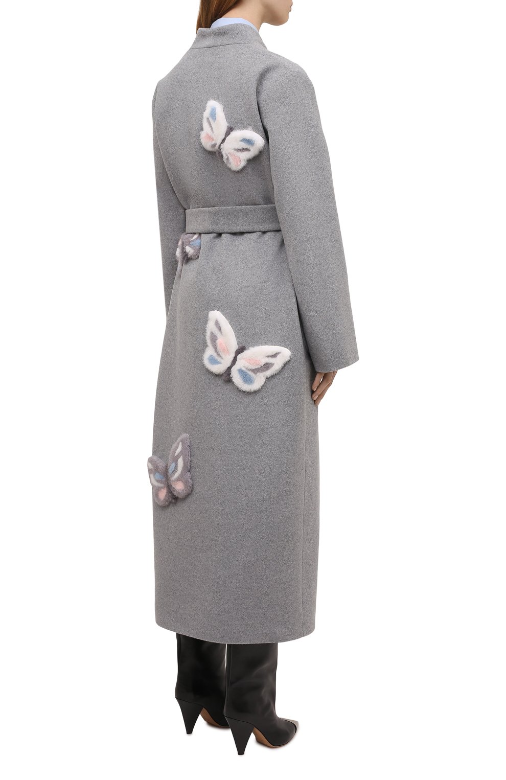 Пальто из шерсти и кашемира SEVEN LAB, арт. CX-00.01 grey, фото 4