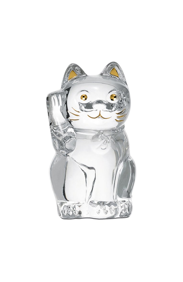 Статуэтка lucky cat BACCARAT прозрачного цвета, арт. 2 607 786 | Фото 1 (Региональные ограничени�я белый список (Axapta Mercury): Не проставлено; Нос: Не проставлено; Ограничения доставки: fragile-2)