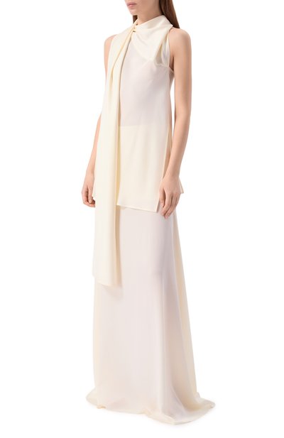 Топ AYA MUSE белого цвета по цене 77550 руб., арт. AMSS2634/ALBA T0P, фото 3 Топ AYA MUSE, арт. AMSS2634/ALBA T0P, фото 3