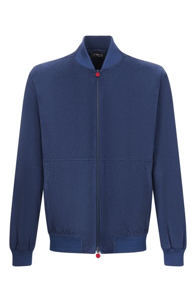 Мужской замшевый бомбер KITON, арт. UW2345V0812H