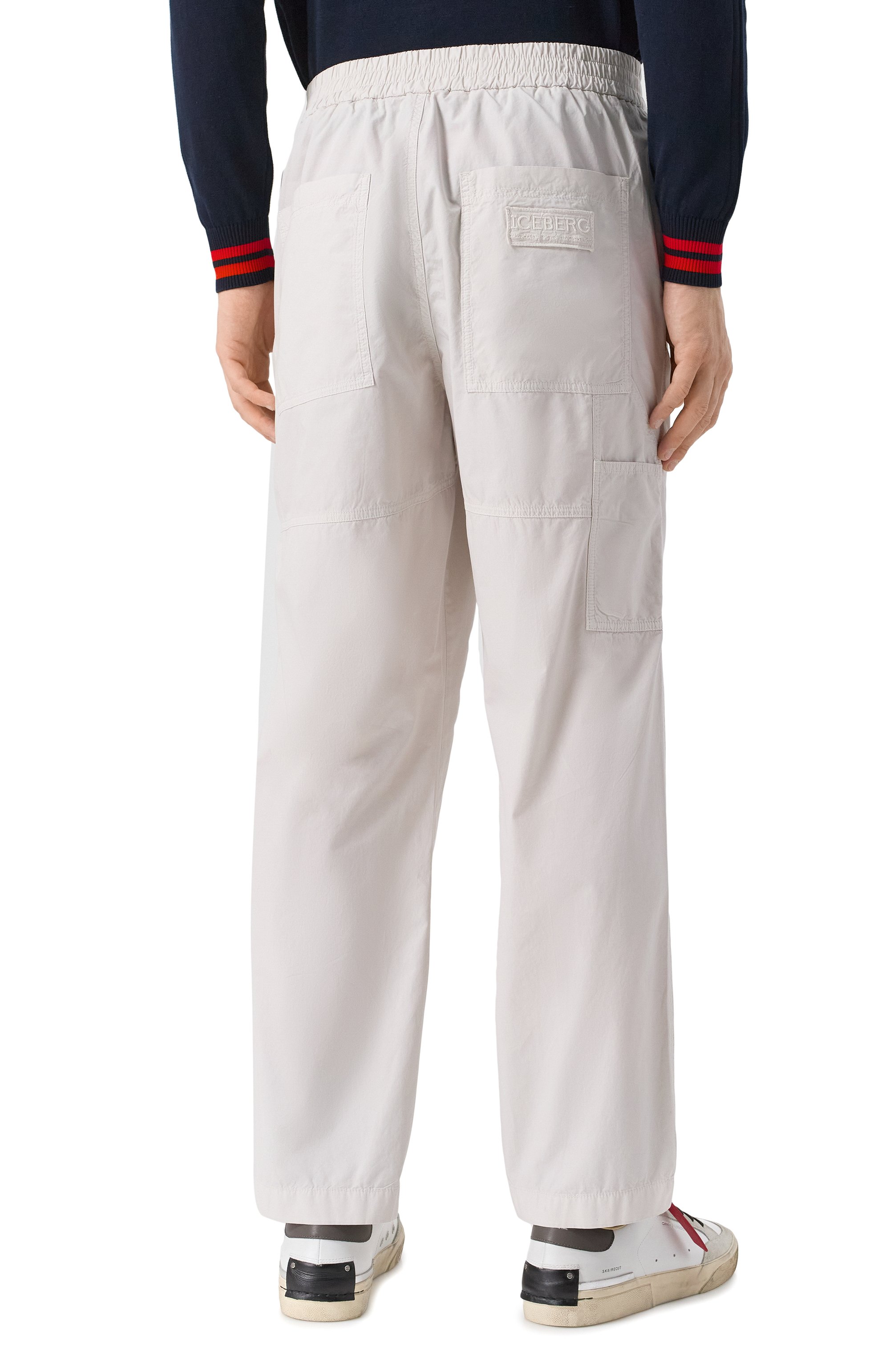 Хлопковые брюки ICEBERG, арт. B080/0032, фото 4