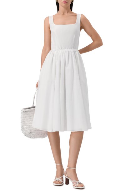 Платье из хлопка и шелка 12 STOREEZ, арт. 131880, фото 2