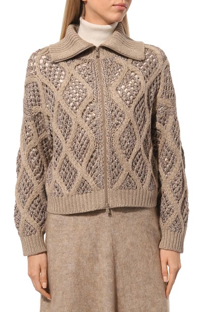 Кашемировый кардиган BRUNELLO CUCINELLI, арт. M52374306, фото 3